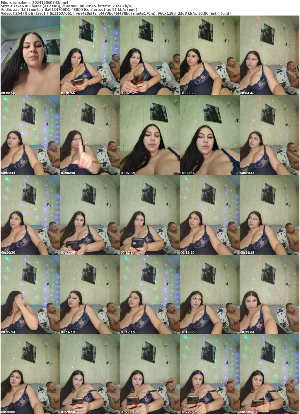 Preview thumb from kissmabont on 2024-12-06 @ bongacams