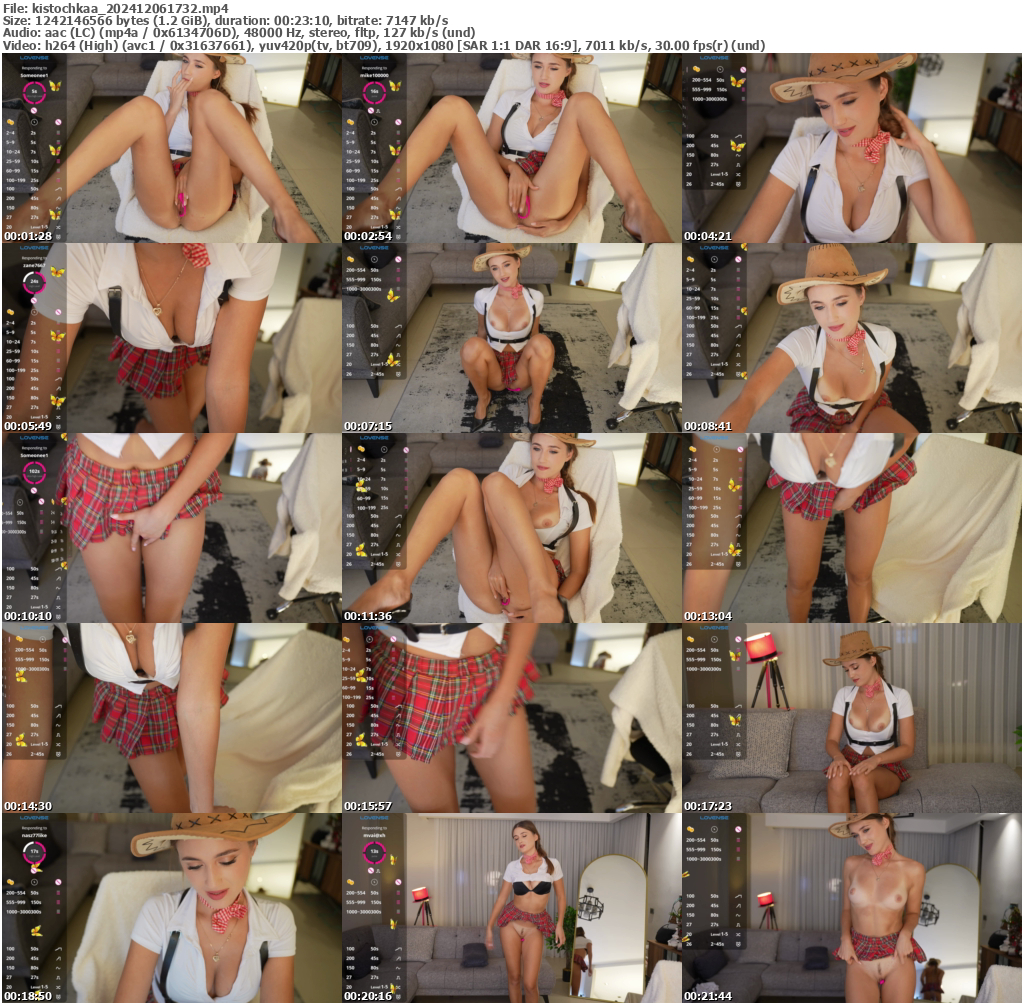 Preview thumb from kistochkaa on 2024-12-06 @ bongacams