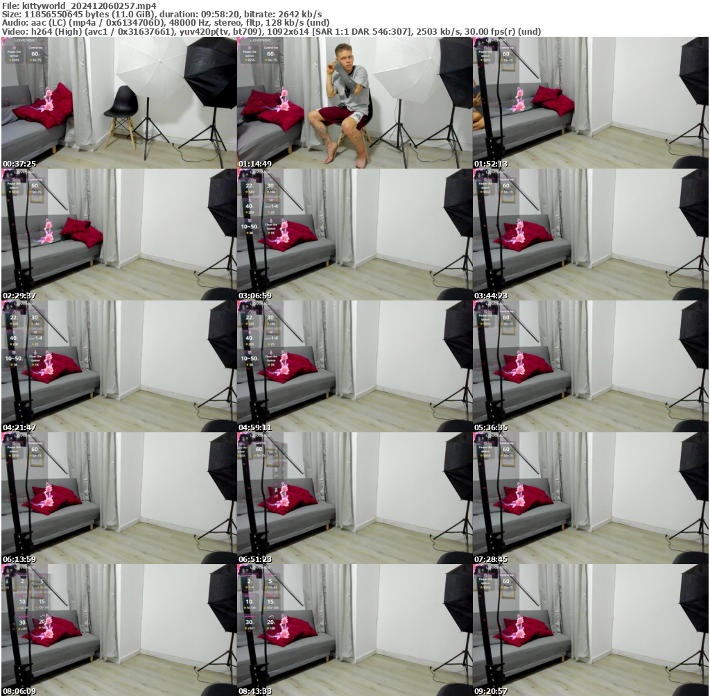 Preview thumb from kittyworld on 2024-12-06 @ bongacams