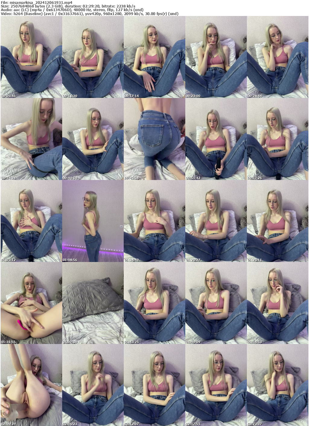 Preview thumb from misamarkisa on 2024-12-06 @ bongacams