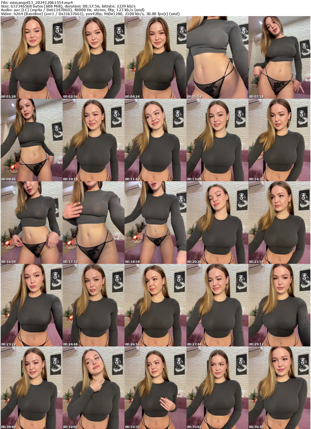 Preview thumb from missangel13 on 2024-12-06 @ bongacams