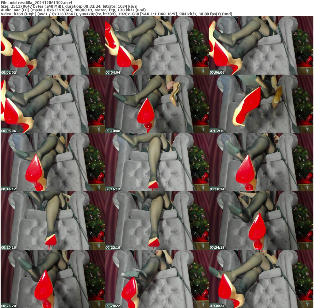 Preview thumb from mistresslilla on 2024-12-06 @ bongacams