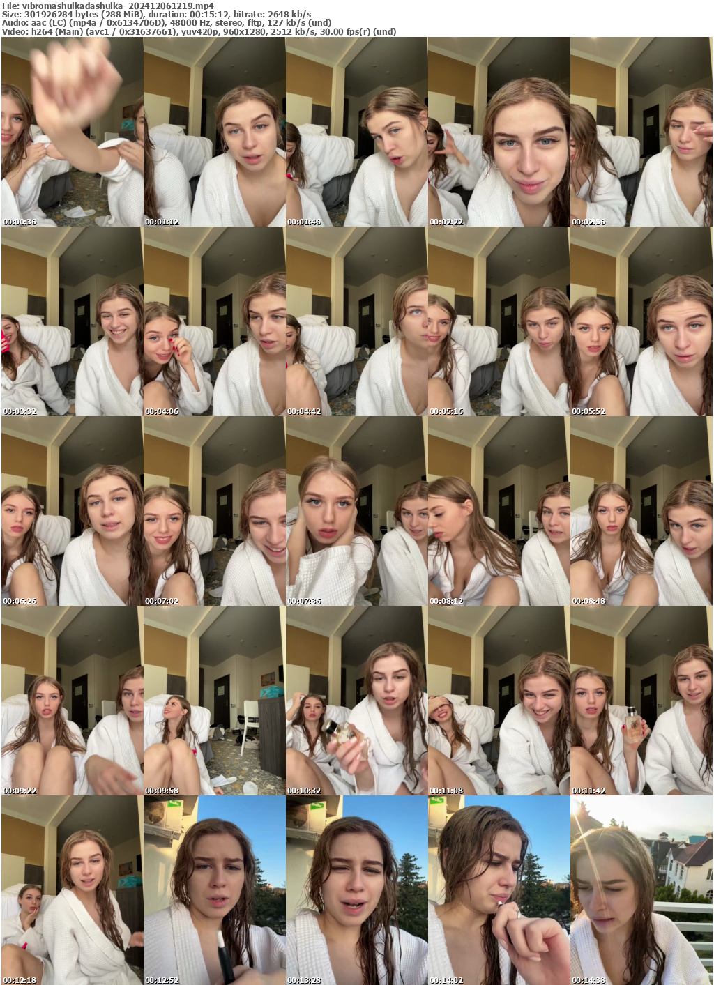 Preview thumb from vibromashulkadashulka on 2024-12-06 @ bongacams