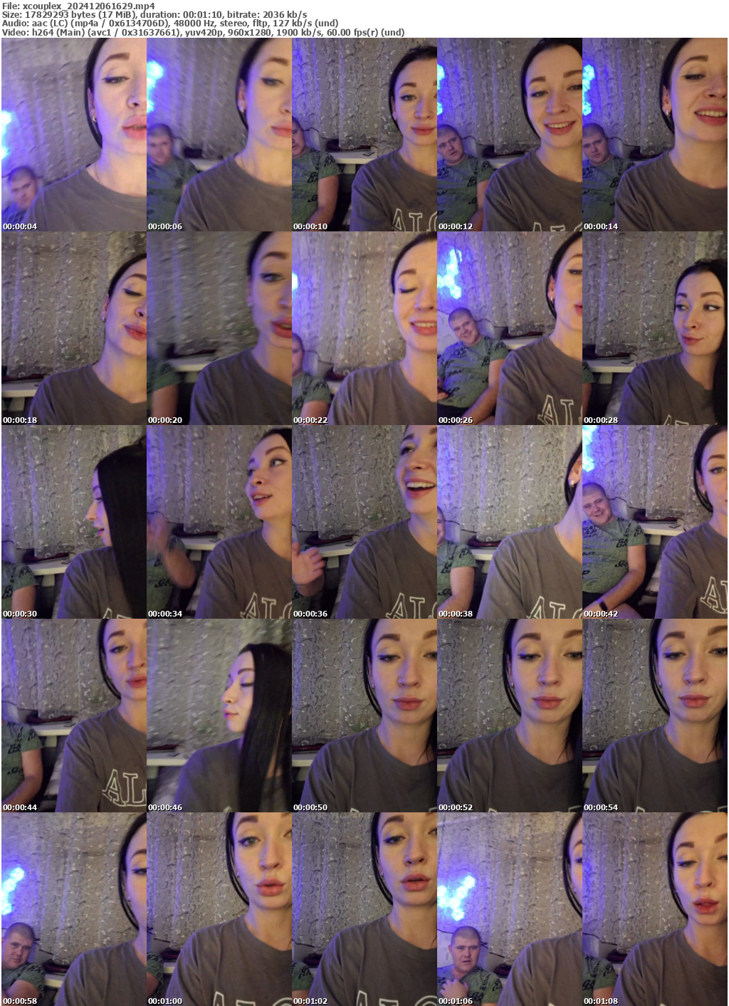 Preview thumb from xcouplex on 2024-12-06 @ bongacams