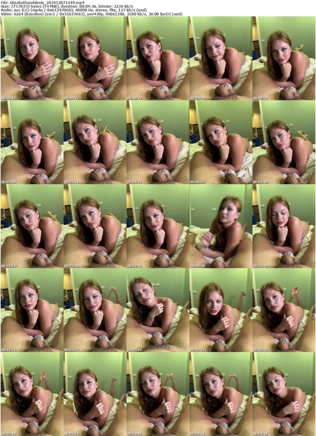 Preview thumb from elizabethanddavis on 2024-12-07 @ bongacams