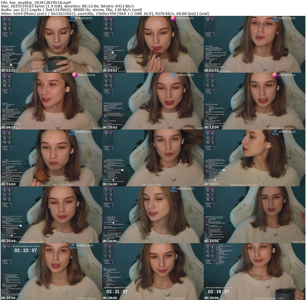 Preview thumb from hor_neyj0zy on 2024-12-07 @ bongacams