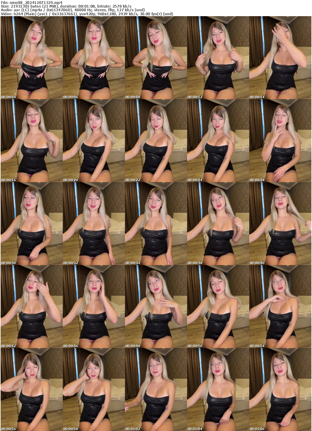 Preview thumb from misslili on 2024-12-07 @ bongacams