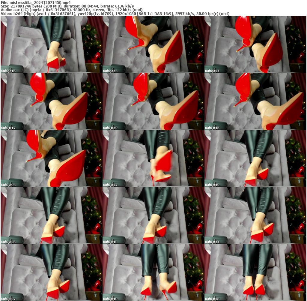 Preview thumb from mistresslilla on 2024-12-07 @ bongacams