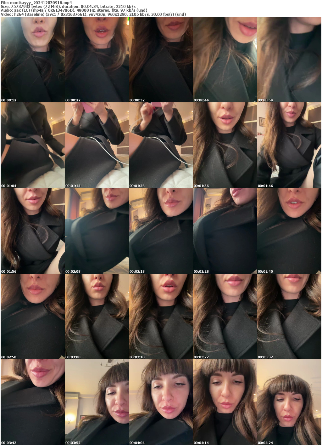 Preview thumb from monikayyy on 2024-12-07 @ bongacams