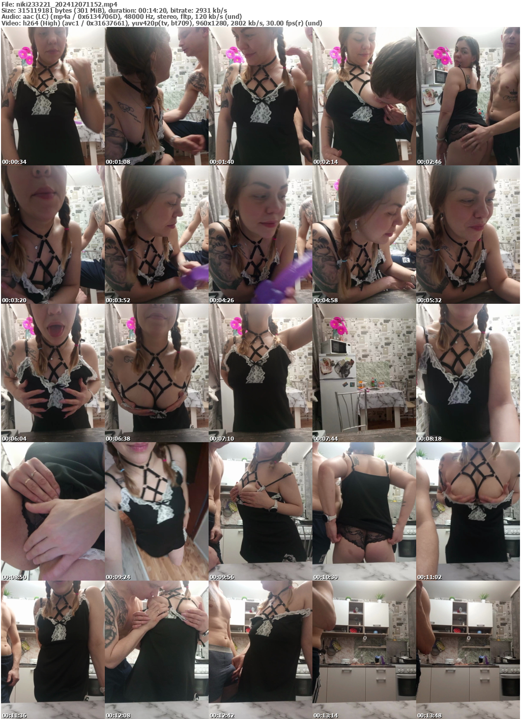 Preview thumb from niki233221 on 2024-12-07 @ bongacams