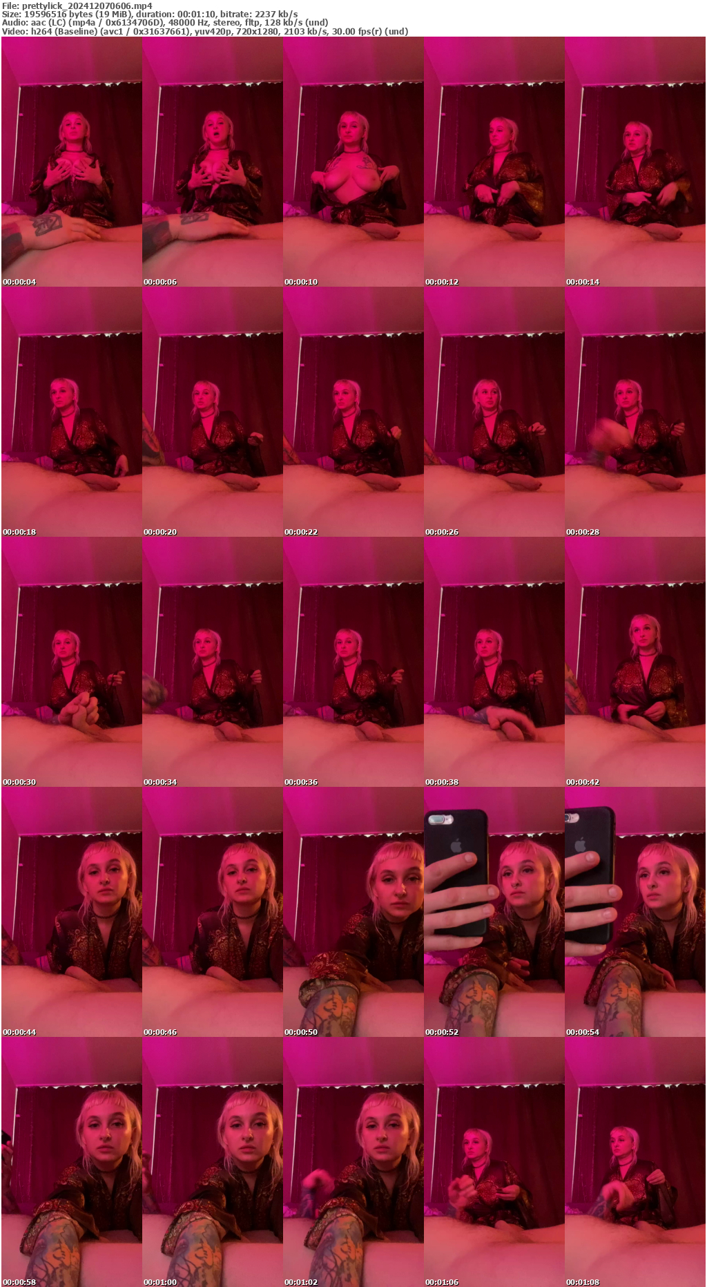 Preview thumb from prettylick on 2024-12-07 @ bongacams