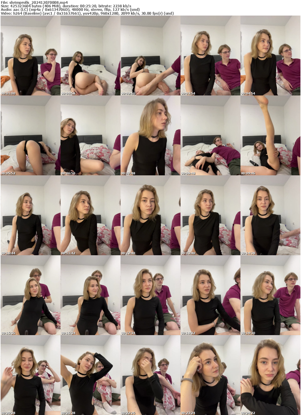 Preview thumb from shrimprolls on 2024-12-07 @ bongacams