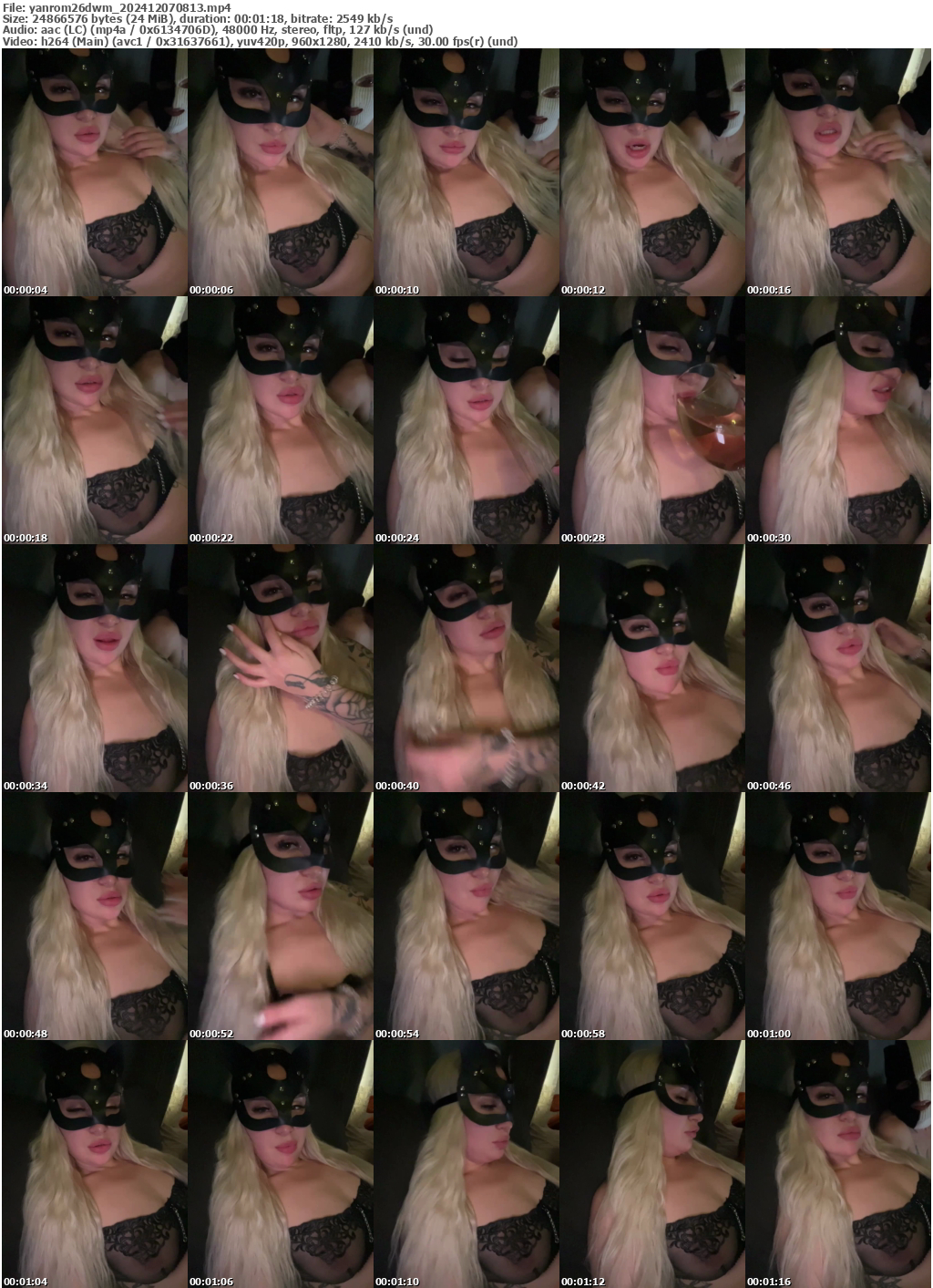 Preview thumb from yanrom26dwm on 2024-12-07 @ bongacams