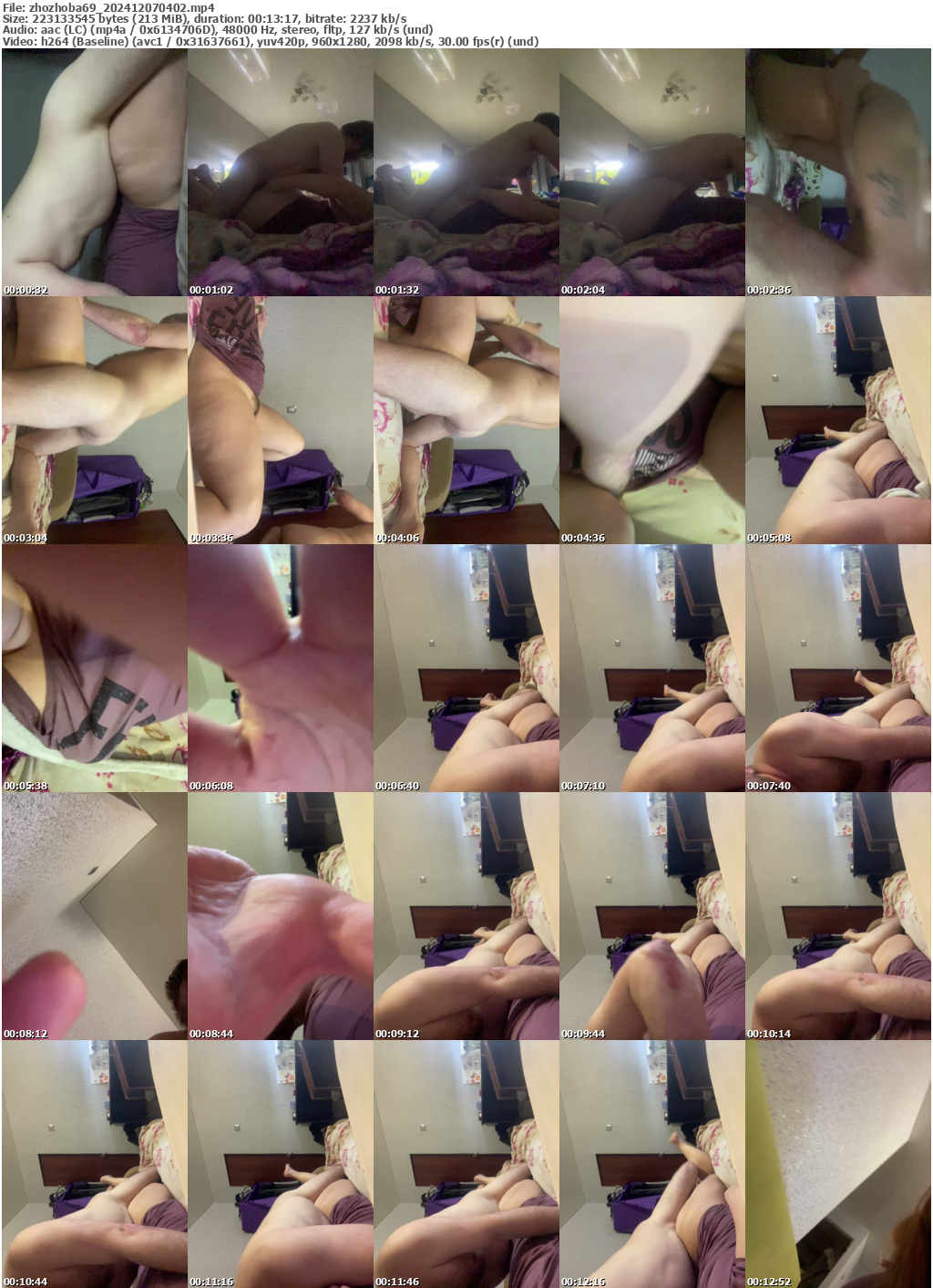 Preview thumb from zhozhoba69 on 2024-12-07 @ bongacams